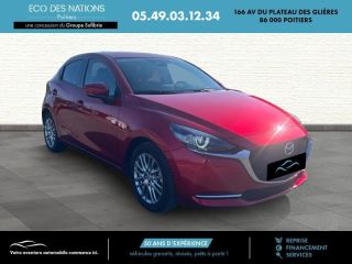 86000 : Hyundai Poitiers - Eco des Nations - MAZDA Mazda 2 - Mazda 2 - Soul Red Crystal Métallisé - Traction - Essence/Micro-Hybride