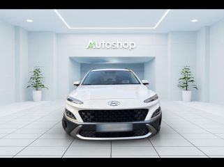 75013 : Hyundai Paris 13 - BPM Cars - HYUNDAI Kona - Kona - Atlas White - Traction - Hybride : Essence/Electrique