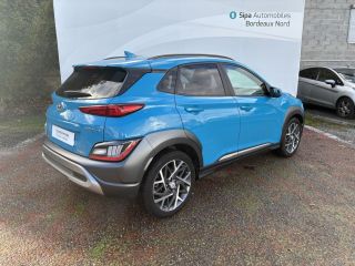33110 : Hyundai Bordeaux Nord Le Bouscat - Sipa Automobiles - HYUNDAI KONA HYBRID Creative - KONA HYBRID (10/2020) - BLEU CLAIR - Automate sequentiel - Essence / Courant électrique