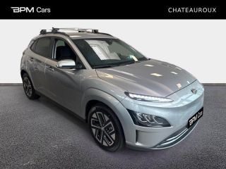 36000 : Hyundai Châteauroux - BPM Cars - HYUNDAI Kona - Kona - Shimmering Silver Métal - Traction - Electrique