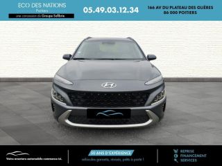 86000 : Hyundai Poitiers - Eco des Nations - HYUNDAI Kona - Kona - Cyber Grey Métal - Traction - Hybride : Essence/Electrique