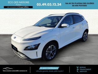 86000 : Hyundai Poitiers - Eco des Nations - HYUNDAI Kona - Kona - Serenity White Métal - Traction - Electrique