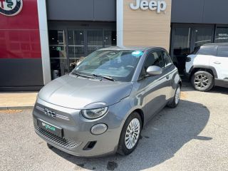 04100 : Hyundai Manosque - Pedinielli - FIAT 500e BERLINE Action Plus - 500 III ELECTRIQUE - Gris - Automate à fonct. Continu - Courant électrique