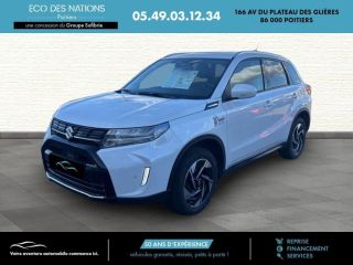 86000 : Hyundai Poitiers - Eco des Nations - SUZUKI Vitara - Vitara - Cool White Pearl métallisé - Traction - Essence/Micro-Hybride