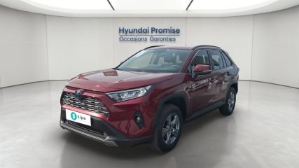 33110 : Hyundai Bordeaux Nord Le Bouscat - Sipa Automobiles - TOYOTA RAV4 HYBRIDE MY23 Dynamic - RAV4 V - Rouge - Automate à fonct. Continu - Essence / Courant électrique