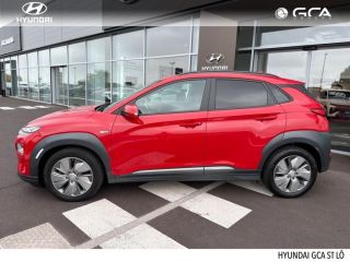 50000 : Hyundai Saint-Lô - GCA - HYUNDAI Kona - Kona - Sunset Red Métal - Traction - Electrique