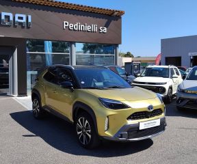 84120 : Hyundai PERTUIS - SA PEDINIELLI - TOYOTA YARIS CROSS HYBRIDE Collection - YARIS CROSS - Jaune - Automate à fonct. Continu - Essence / Courant électrique