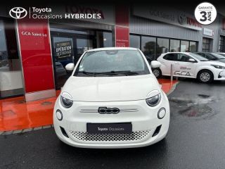 50000 : Hyundai Saint-Lô - GCA - FIAT 500 - 500 - Blanc - Traction - Electrique