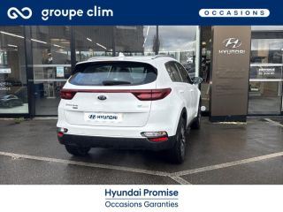 40990 : Hyundai Dax - i-AUTO - KIA Sportage - Sportage - Blanc Sensation - Traction - Diesel/Micro-Hybride