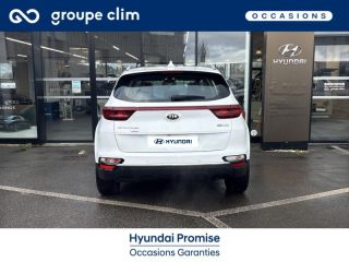 40990 : Hyundai Dax - i-AUTO - KIA Sportage - Sportage - Blanc Sensation - Traction - Diesel/Micro-Hybride
