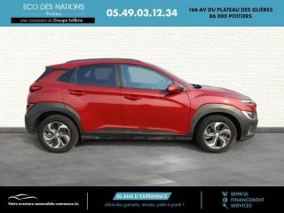 86000 : Hyundai Poitiers - Eco des Nations - HYUNDAI Kona - Kona - Rouge - Traction - Hybride : Essence/Electrique