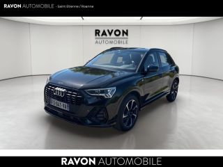 42100 : Hyundai Saint-Etienne - Ravon Automobile - AUDI Q3 S line - Q3 II - Noir - Automate sequentiel - Essence sans plomb