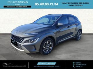 86000 : Hyundai Poitiers - Eco des Nations - HYUNDAI Kona - Kona - Cyber Grey Métal - Traction - Hybride : Essence/Electrique