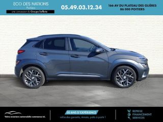 86000 : Hyundai Poitiers - Eco des Nations - HYUNDAI Kona - Kona - Cyber Grey Métal - Traction - Hybride : Essence/Electrique