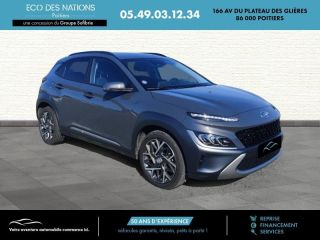 86000 : Hyundai Poitiers - Eco des Nations - HYUNDAI Kona - Kona - Cyber Grey Métal - Traction - Hybride : Essence/Electrique