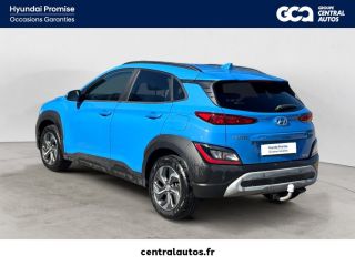 38300 : Hyundai Bourgoin-Jallieu - Groupe Central Autos - HYUNDAI KONA HYBRID Intuitive - KONA - Bleu - Automate sequentiel - Essence / Courant électrique