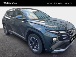 92130 : Hyundai ISSY-LES-MOULINEAUX - BPM Cars - HYUNDAI Tucson - Tucson - Cypress Green Métal - Traction - Hybride : Essence/Electrique