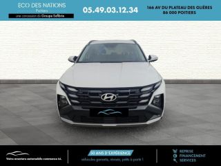 86000 : Hyundai Poitiers - Eco des Nations - HYUNDAI Tucson - Tucson - Serenity White Métal - Traction - Hybride : Essence/Electrique
