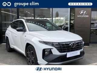 40990 : Hyundai Dax - i-AUTO - HYUNDAI Tucson - Tucson - Serenity White Métal/Toit/rétros Black - Traction - Hybride : Essence/Electrique