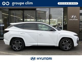 40990 : Hyundai Dax - i-AUTO - HYUNDAI Tucson - Tucson - Serenity White Métal/Toit/rétros Black - Traction - Hybride : Essence/Electrique