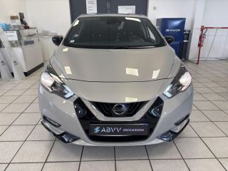 95500 : Hyundai Gonesse - ABVV - NISSAN MICRA 2021 Made in France - MICRA V - Gris - Boîte manuelle - Essence sans plomb