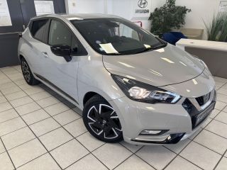 95500 : Hyundai Gonesse - ABVV - NISSAN MICRA 2021 Made in France - MICRA V - Gris - Boîte manuelle - Essence sans plomb