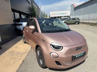 04100 : Hyundai Manosque - Pedinielli - FIAT 500e CABRIOLET Nouvelle 500 - 500 III - Rose Gold - Automate à fonct. Continu - Courant électrique