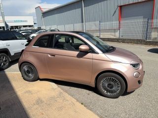 04100 : Hyundai Manosque - Pedinielli - FIAT 500e CABRIOLET Nouvelle 500 - 500 III - Rose Gold - Automate à fonct. Continu - Courant électrique