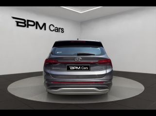 75013 : Hyundai Paris 13 - BPM Cars - HYUNDAI Santa Fe - Santa Fe - Typhon Silver Métal - Traction - Hybride : Essence/Electrique