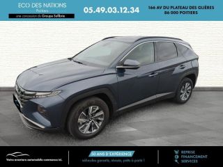 86000 : Hyundai Poitiers - Eco des Nations - HYUNDAI Tucson - Tucson - Teal Blue Métal - Traction - Hybride : Essence/Electrique