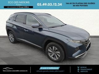 86000 : Hyundai Poitiers - Eco des Nations - HYUNDAI Tucson - Tucson - Teal Blue Métal - Traction - Hybride : Essence/Electrique