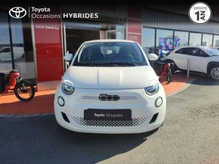 50000 : Hyundai Saint-Lô - GCA - FIAT 500 - 500 - Blanche - Traction - Electrique