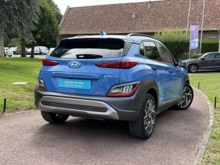 62360 : Hyundai Boulogne-sur-Mer - Garage Du Château - HYUNDAI KONA HYBRID Executive - KONA - Bleu - Automate sequentiel - Essence / Courant électrique