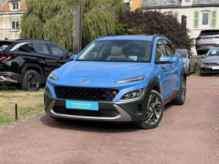 62360 : Hyundai Boulogne-sur-Mer - Garage Du Château - HYUNDAI KONA HYBRID Executive - KONA - Bleu - Automate sequentiel - Essence / Courant électrique