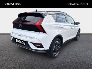 36000 : Hyundai Châteauroux - BPM Cars - HYUNDAI Bayon - Bayon - Atlas White Métal/Toit+rétros Black - Traction - Essence