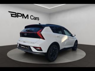 36000 : Hyundai Châteauroux - BPM Cars - HYUNDAI Bayon - Bayon - Atlas White Métal/Toit+rétros Black - Traction - Essence