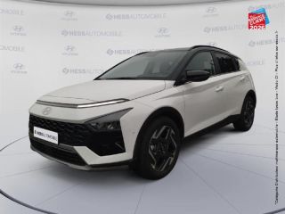 51100 : Hyundai Reims - HESS Automobile - HYUNDAI Bayon - Bayon - Atlas White Métal/Toit+rétros Black - Traction - Essence