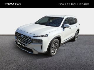 92130 : Hyundai ISSY-LES-MOULINEAUX - BPM Cars - HYUNDAI Santa Fe - Santa Fe - Glacier White Métal - Transmission intégrale - Hybride rechargeable : Essence/Electrique