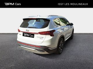 92130 : Hyundai ISSY-LES-MOULINEAUX - BPM Cars - HYUNDAI Santa Fe - Santa Fe - Glacier White Métal - Transmission intégrale - Hybride rechargeable : Essence/Electrique