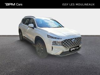 92130 : Hyundai ISSY-LES-MOULINEAUX - BPM Cars - HYUNDAI Santa Fe - Santa Fe - Glacier White Métal - Transmission intégrale - Hybride rechargeable : Essence/Electrique