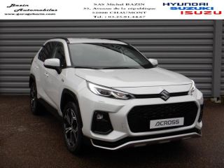 52000 : Hyundai Chaumont - Garage Michel Bazin - SUZUKI Across - Across - Platinium White Pearl Metallic - Transmission intégrale - Hybride rechargeable : Essence/Electrique