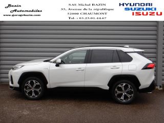 52000 : Hyundai Chaumont - Garage Michel Bazin - SUZUKI Across - Across - Platinium White Pearl Metallic - Transmission intégrale - Hybride rechargeable : Essence/Electrique