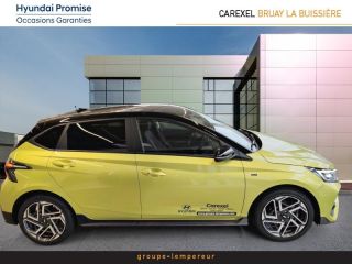 62700 : Hyundai Bruay-La-Buissière - Groupe Lempereur - HYUNDAI i20 - i20 - Lucid Lime Metallic/Toit+rétros Black - Traction - Essence
