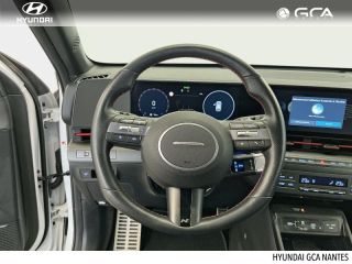 44800 : Hyundai NANTES SAINT HERBLAIN - GCH NANTES - HYUNDAI Kona - Kona - Atlas White/Toit/rétros Black - Traction - Hybride : Essence/Electrique