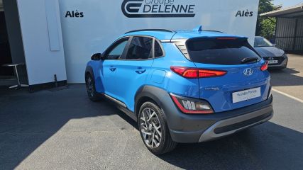 30100 : Hyundai Alès - Auto Hall - HYUNDAI KONA HYBRID Executive - KONA - Bleu - Automate sequentiel - Essence / Courant électrique