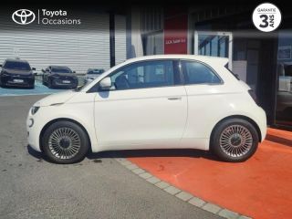 50000 : Hyundai Saint-Lô - GCA - FIAT 500 3+1 - 500 3+1 - Blanche - Traction - Electrique