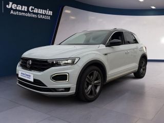06130 : Hyundai Grasse - Garage Jean Cauvin - VOLKSWAGEN T-ROC R-Line - T-ROC - Blanc - Automate sequentiel - Essence sans plomb
