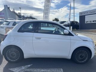 50300 : Hyundai Avranches - GCA - FIAT 500 - 500 - Blanc - Traction - Electrique