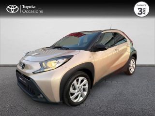 50000 : Hyundai Saint-Lô - GCA - TOYOTA Aygo X - Aygo X - Bi-Ton Beige Gingembre métal/Toit noir - Traction - Essence