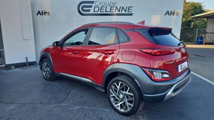 30100 : Hyundai Alès - Auto Hall - HYUNDAI KONA HYBRID Creative - KONA - Rouge - Automate sequentiel - Essence / Courant électrique